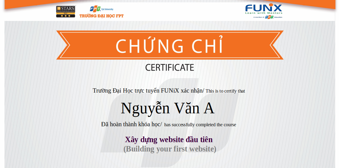 Web Certification